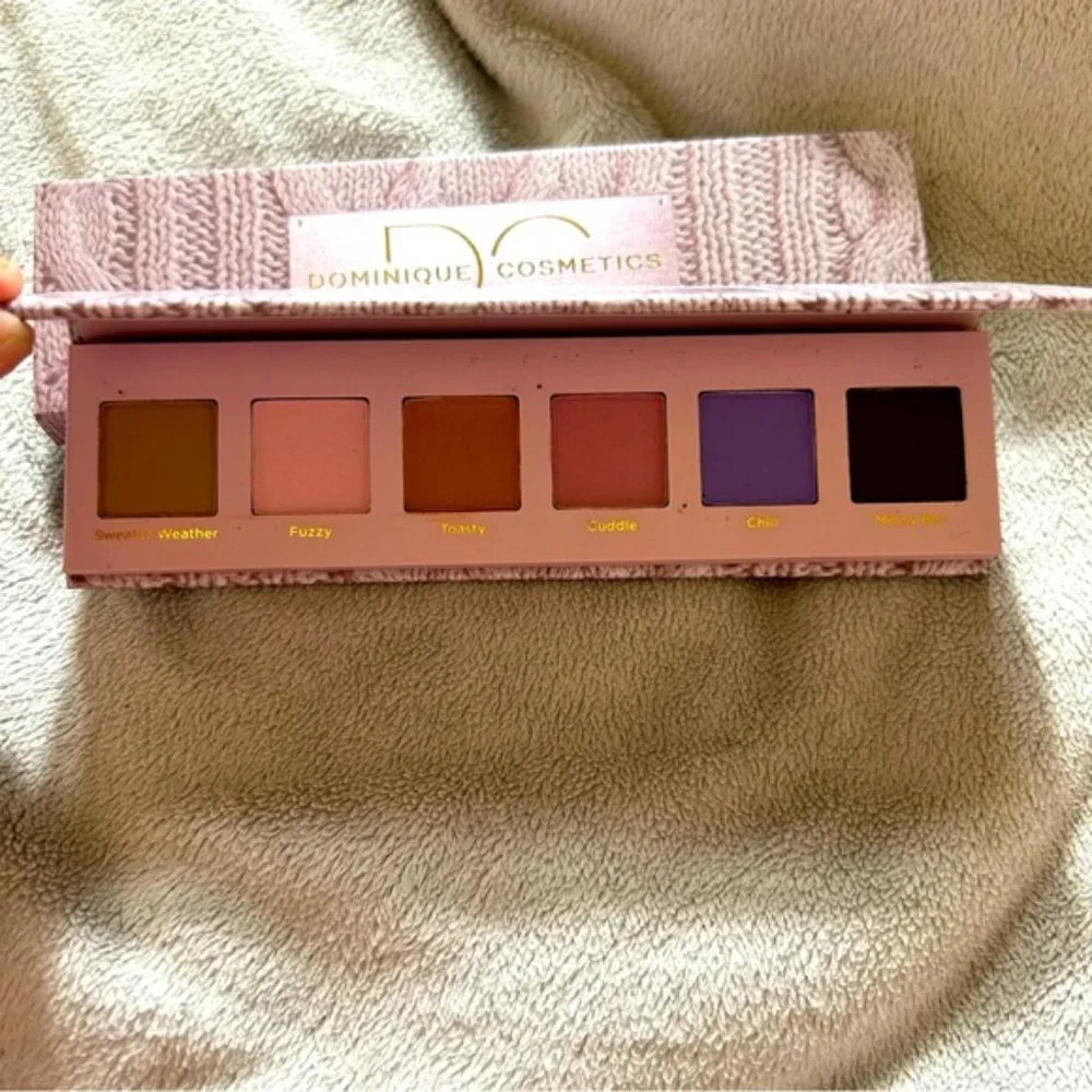DOMINIQUE COSMETICS Sweater Weather Eyeshadow Palette- NIB